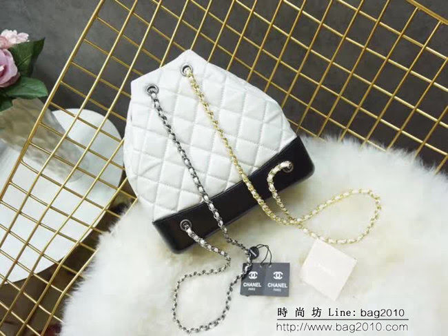 香奈兒CHANELChane Gabrielle2018新款雙肩背囊款流浪背包 DSC1357